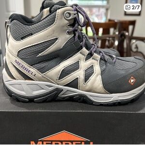 Merrell Black and Gray Footwear